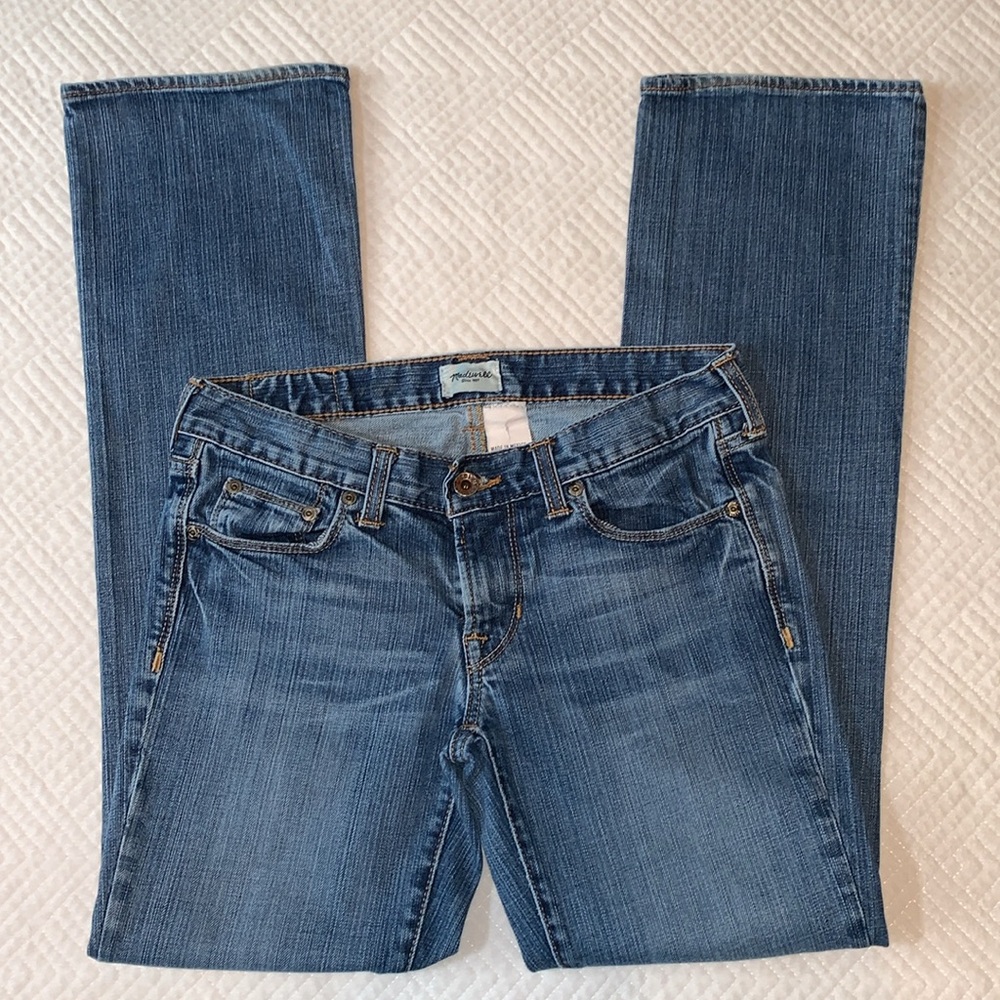 Madewell Women's Straight Leg Jeans in Blue Wash